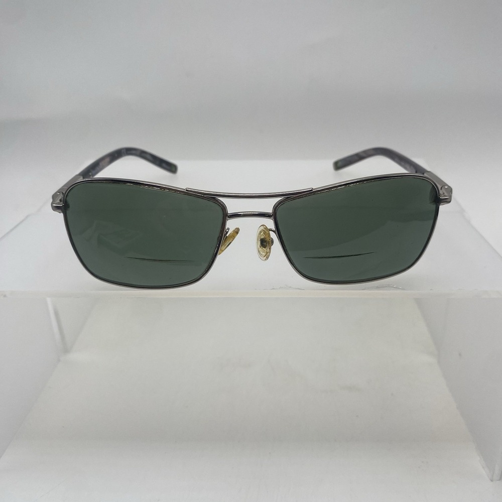 Anne Klein Sunglasses Women FRAME ONLY AK4124 58-16-130 Silver Brown 691 - Picture 2 of 16